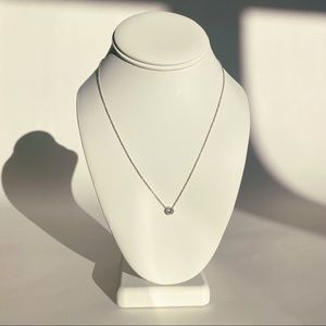 NWT Nordstrom Silver Zirconia Necklace